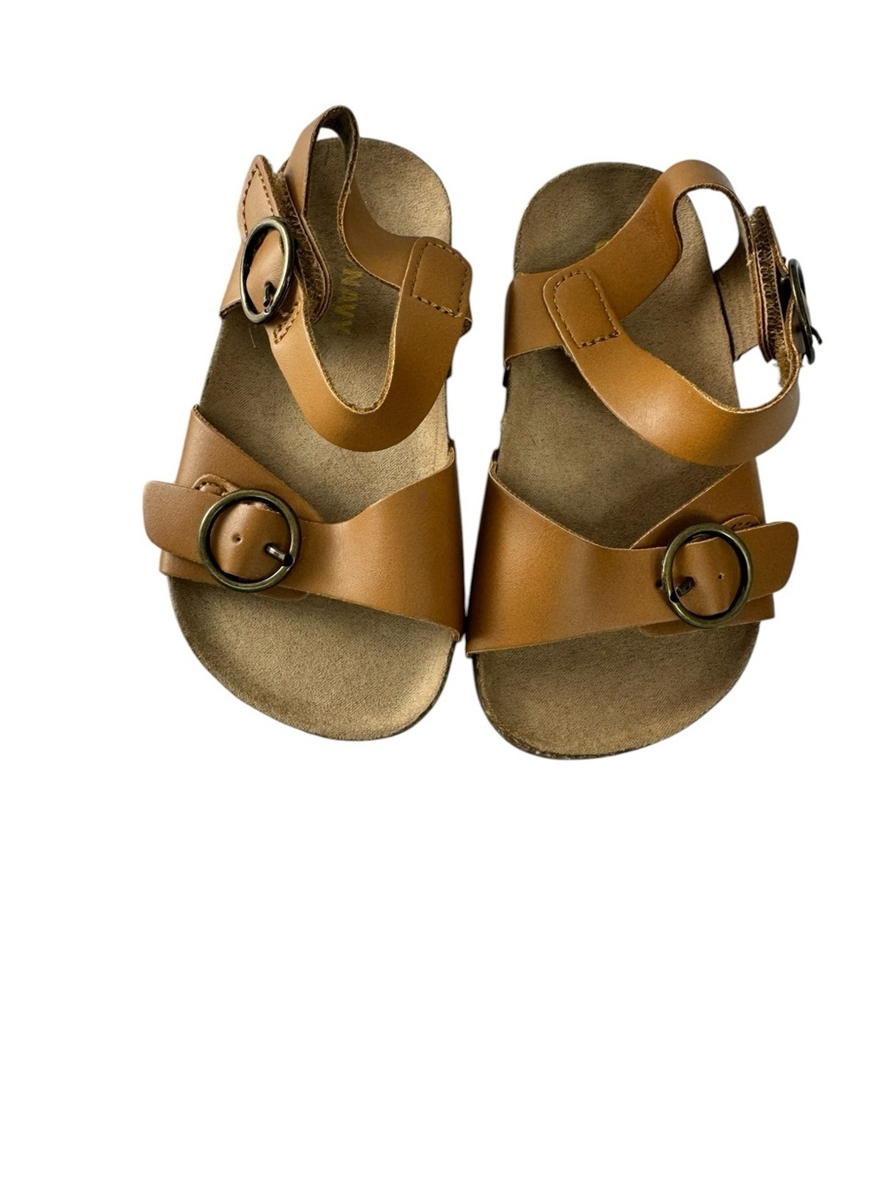 Old Navy Toddler NWOT Brown Buckle Sandals